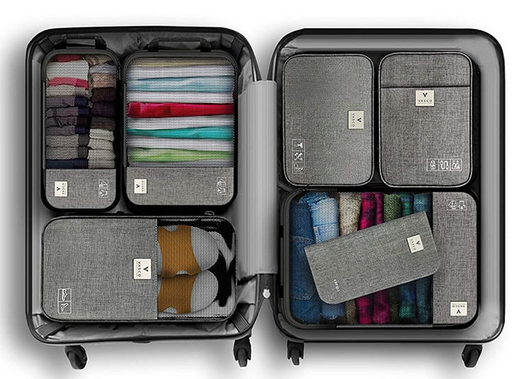 Vasco Travel Cubes Easily Organize Your Luggage