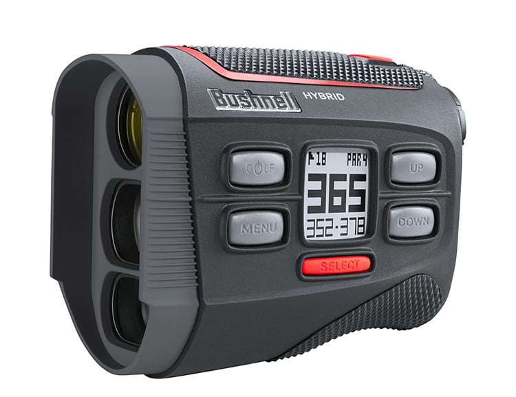 Bushnell Hybrid Golf Rangefinder Delivers Both Laser & GPS Yardages