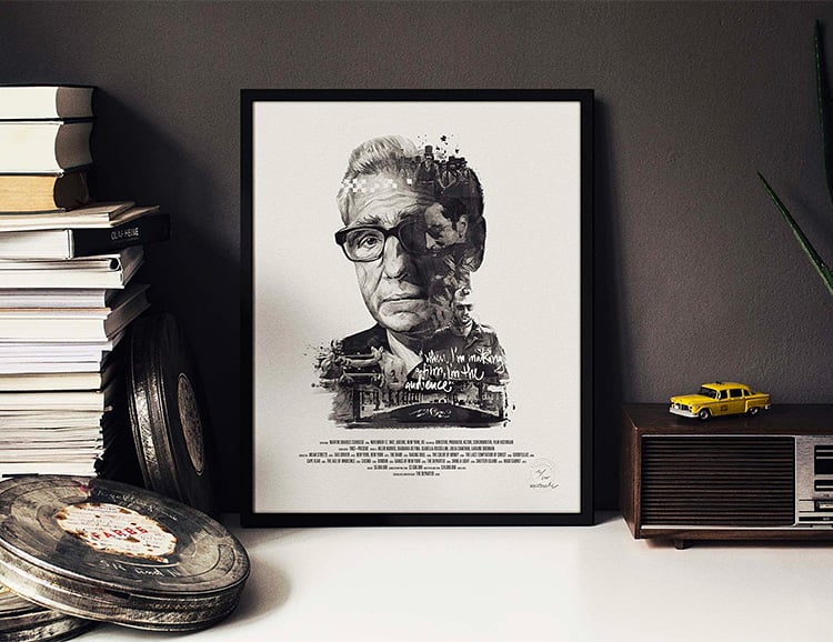 Iconic Directors Featured in Fine Art Prints for Fans of Film