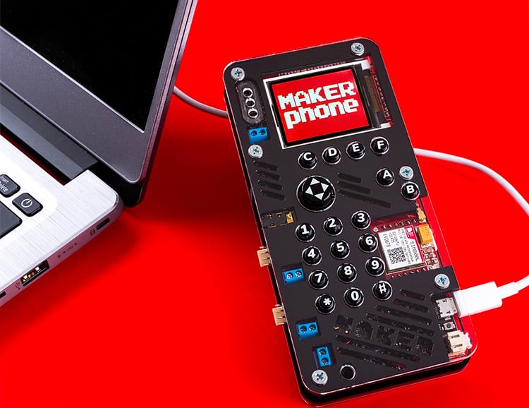 Build a Phone Of Your Own with MAKERphone