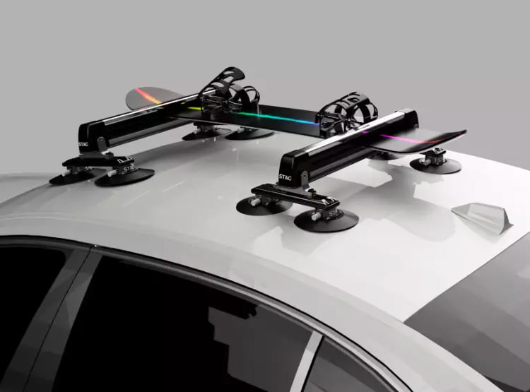 This Innovative Roof Rack Uses Suction To Secure Your Gear