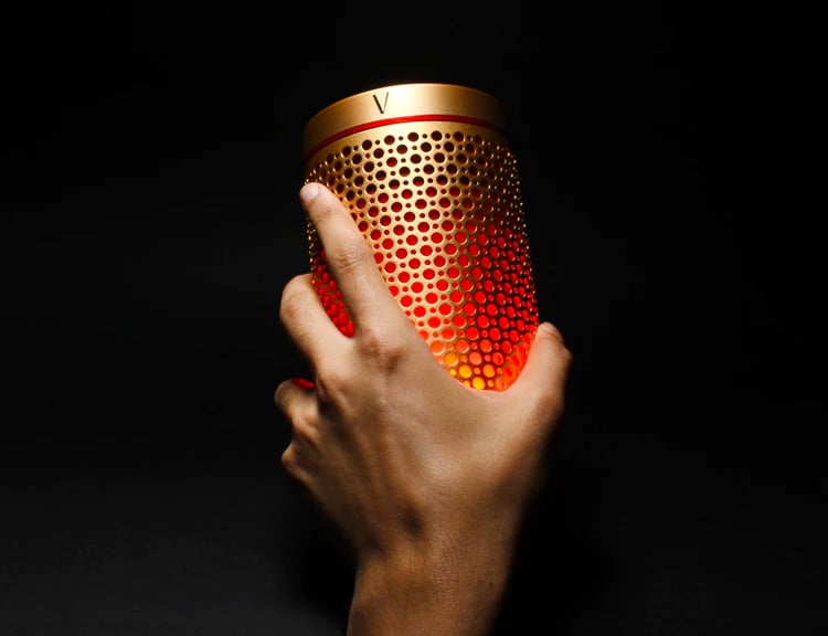 The SoundWave Portable Speaker Lights Up The Night