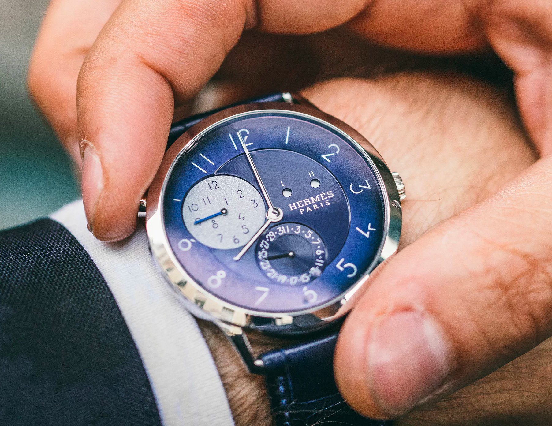 hermes slim gmt