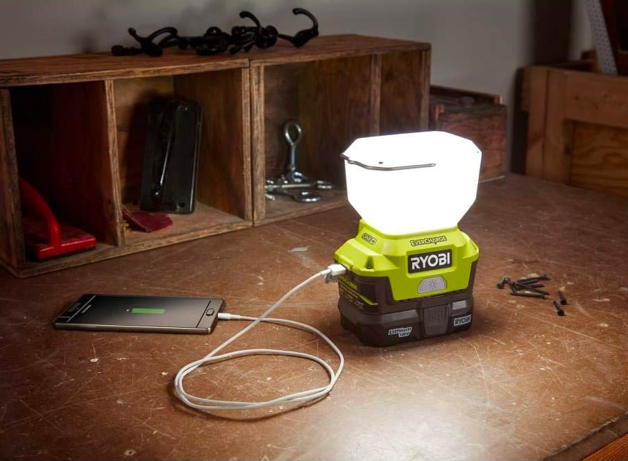 Light Up Your Life with Ryobi’s EVERCHARGE LED