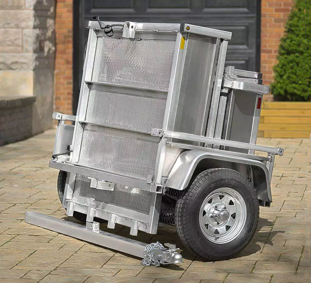 The Adapt-X Cargo Trailer Gives You Back Garage Space