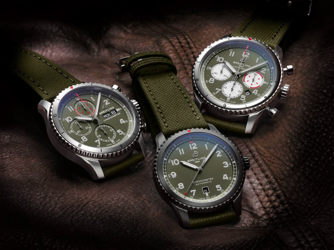 An Iconic Fighter Plane Inspires Breitling’s Aviator 8 Curtiss Warhawk Watches