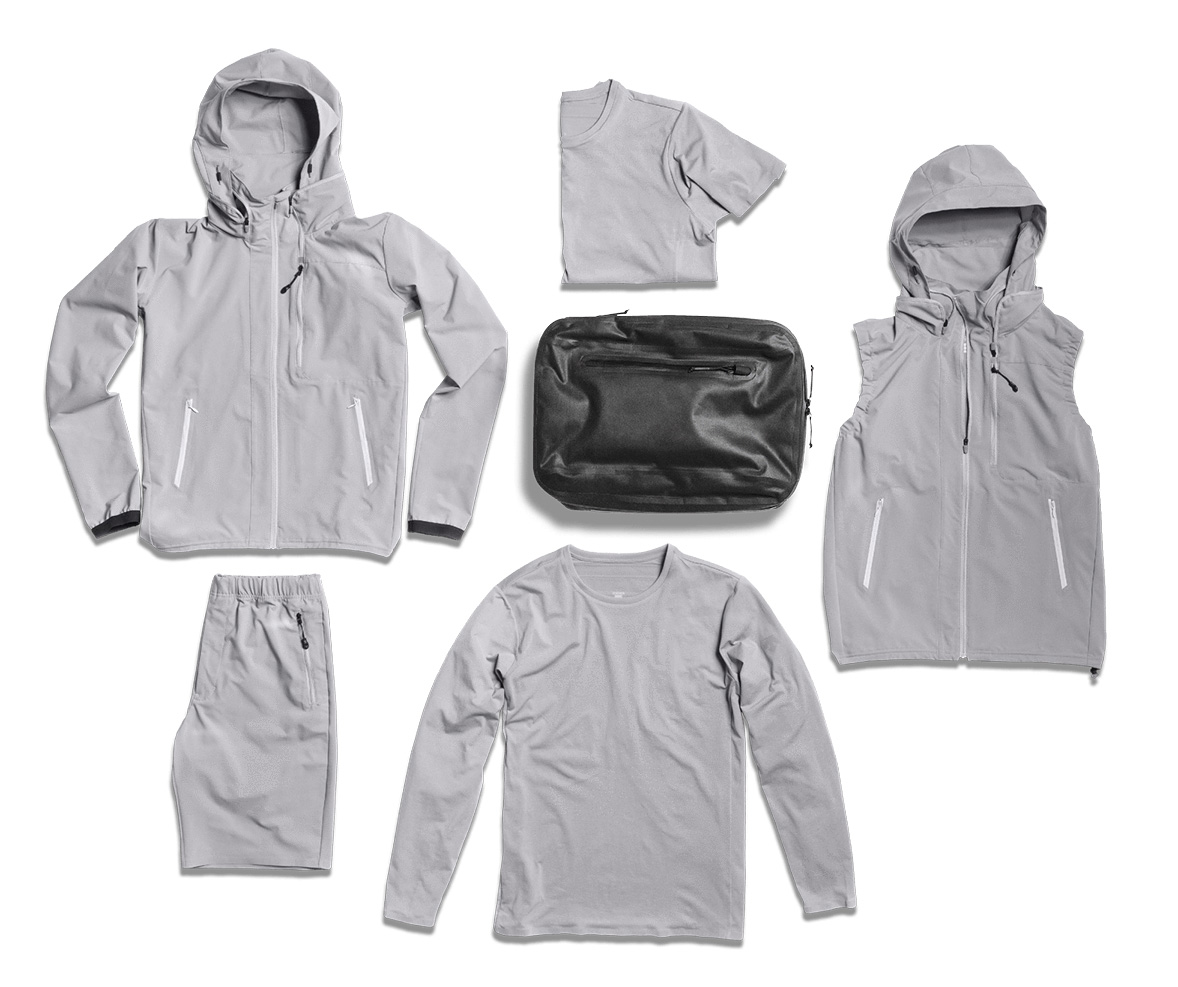 Descente x DSPTCH Create Packable Athletic Apparel