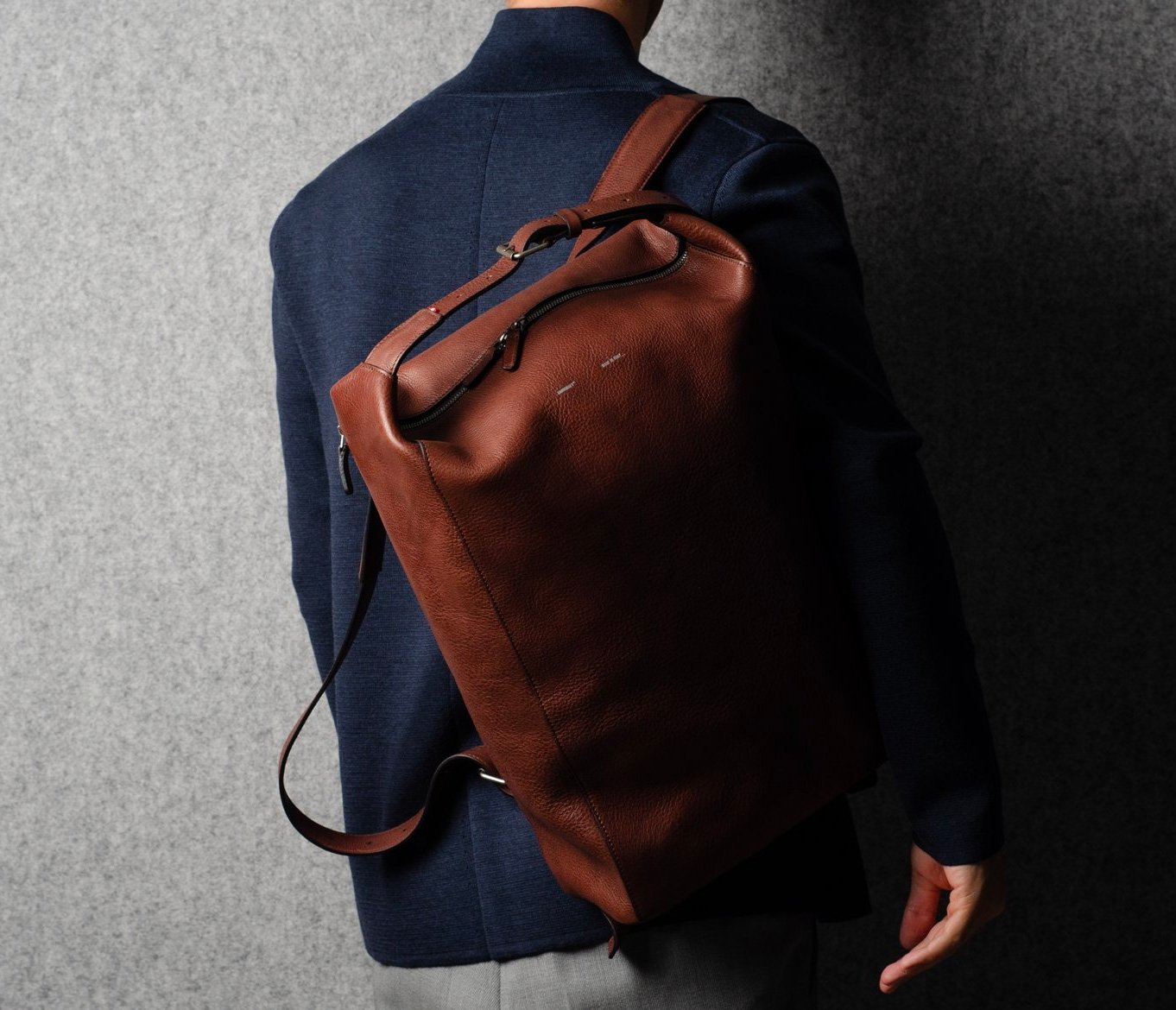 Hardgraft’s Belted Backpack Looks Good in Leather