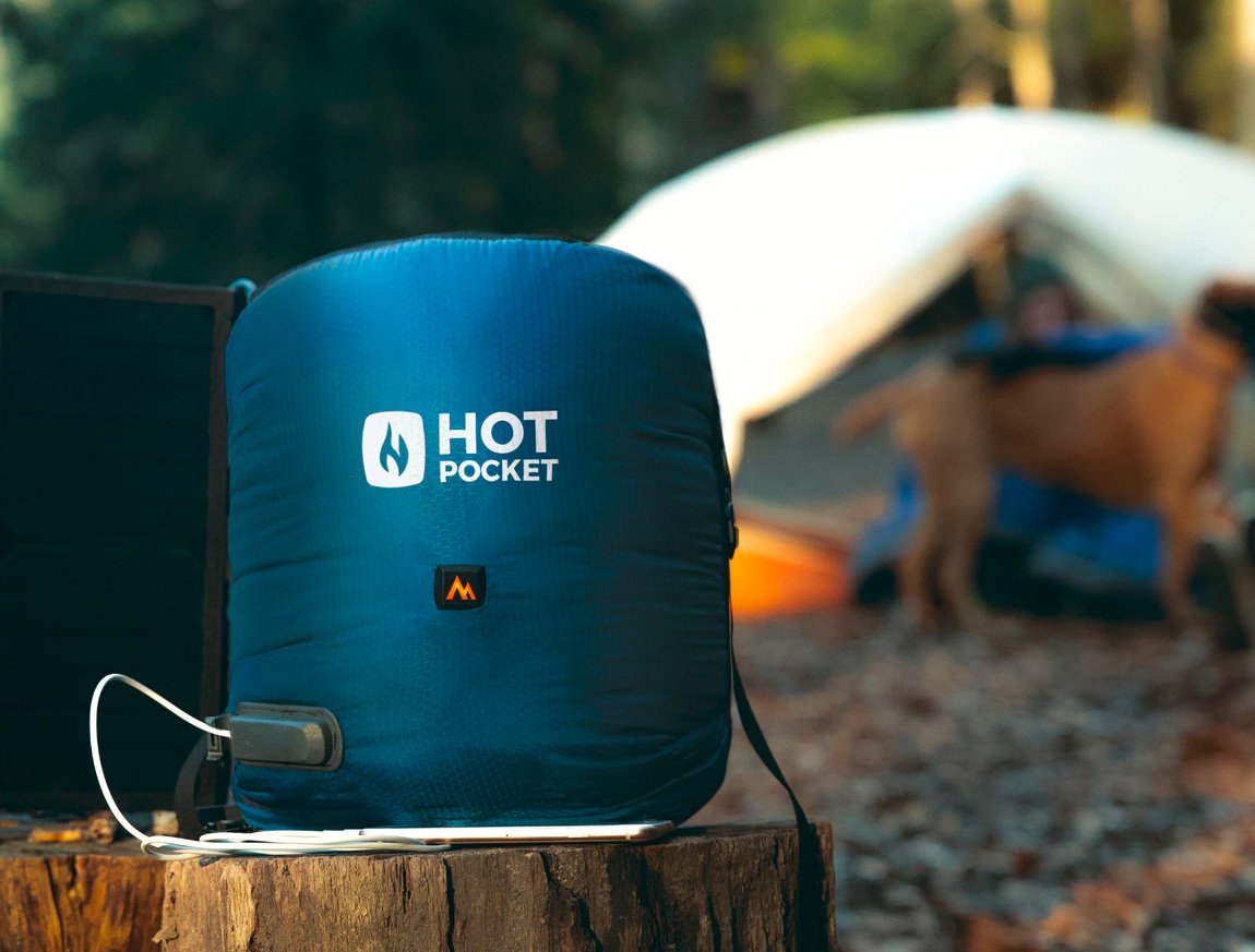 The Hot Pocket Keeps Campers Cozy All Night Long