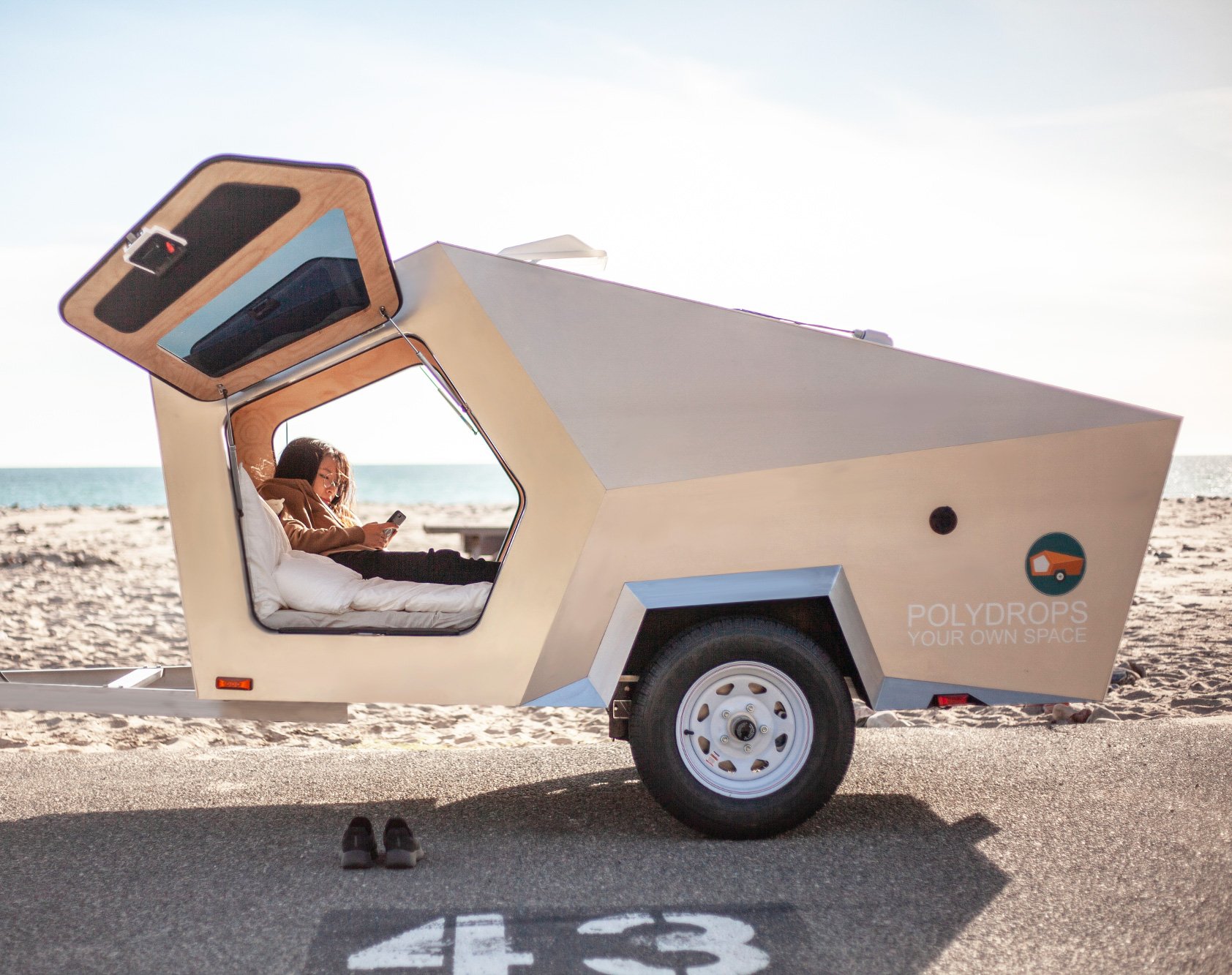 PolyDrops Built a Classic Camper with a Modern Design