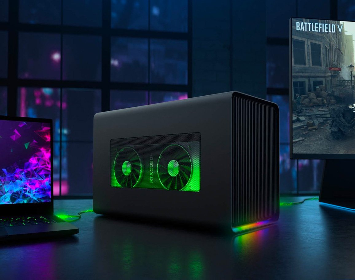 Razer Lights Up Laptop Gaming with Core X Chroma