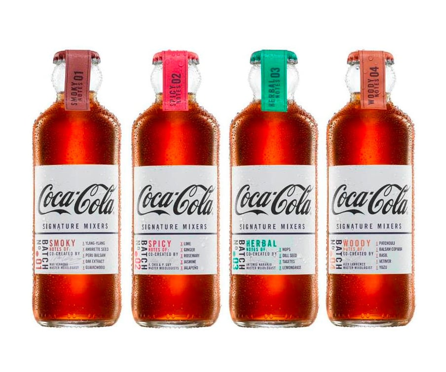 Coca-Cola Debuts Adult Drinks: Signature Mixers