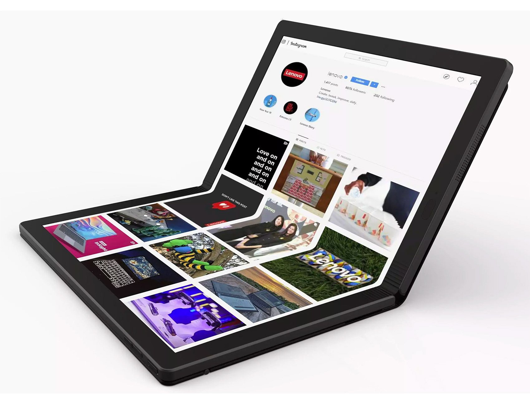 Lenovo’s ThinkPad X1 is the World’s First Foldable, All-Screen Laptop