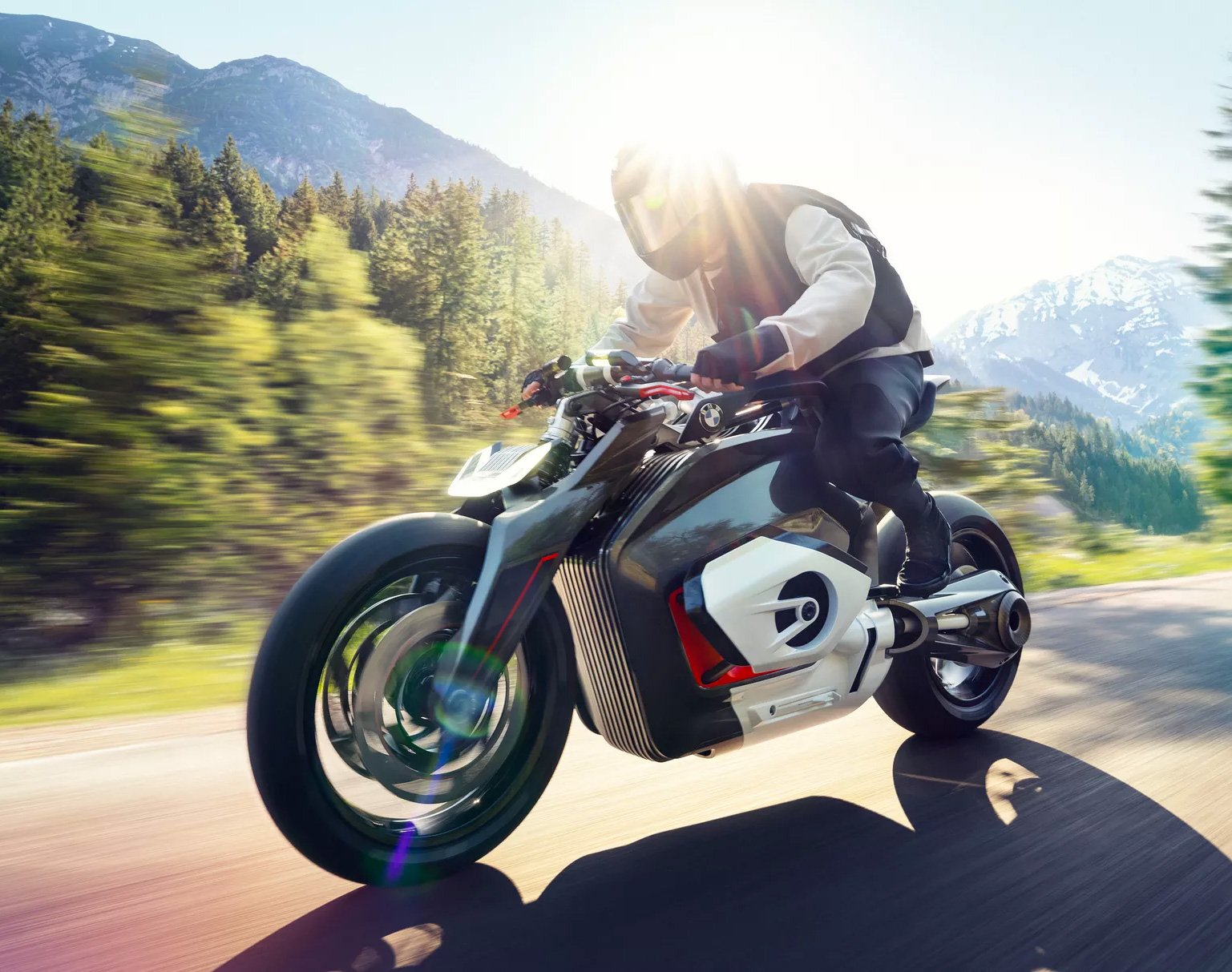 BMW Motorrad Unveils Electric Vision DC Roadster