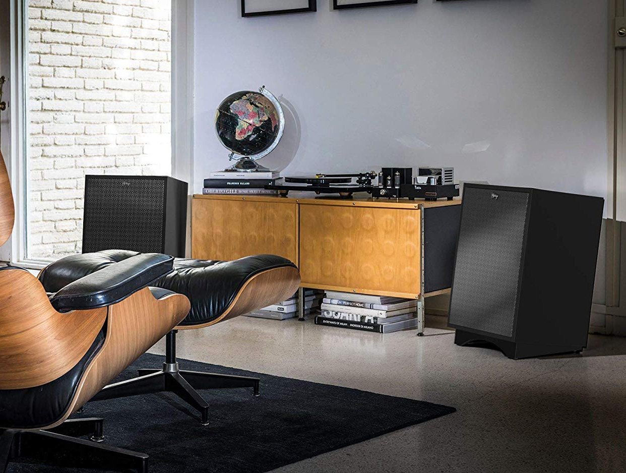 Classic: Klipsch Heresy III Speakers in Matte Black