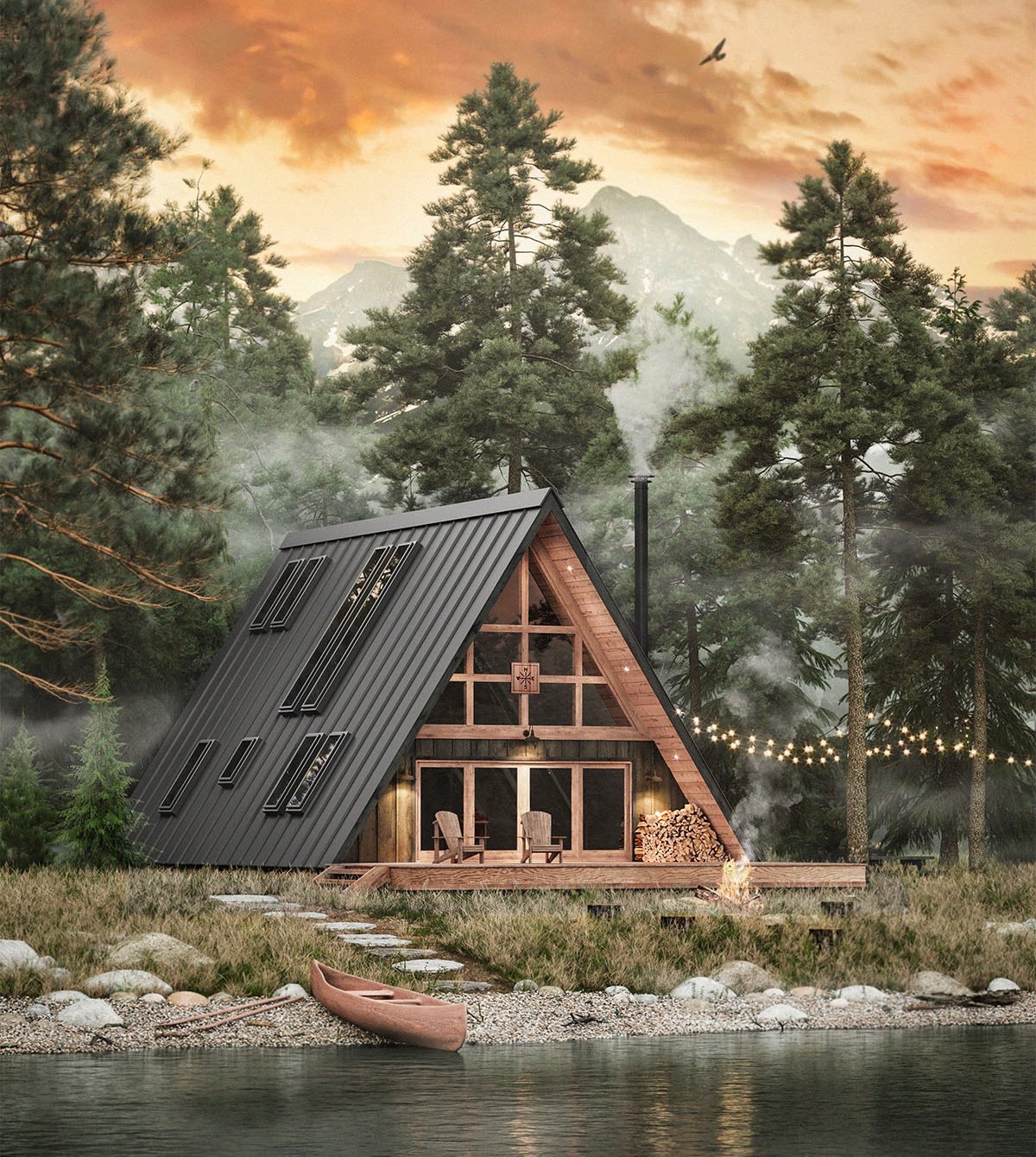 With AYFRAYM You Can Build Your Dream Getaway Cabin