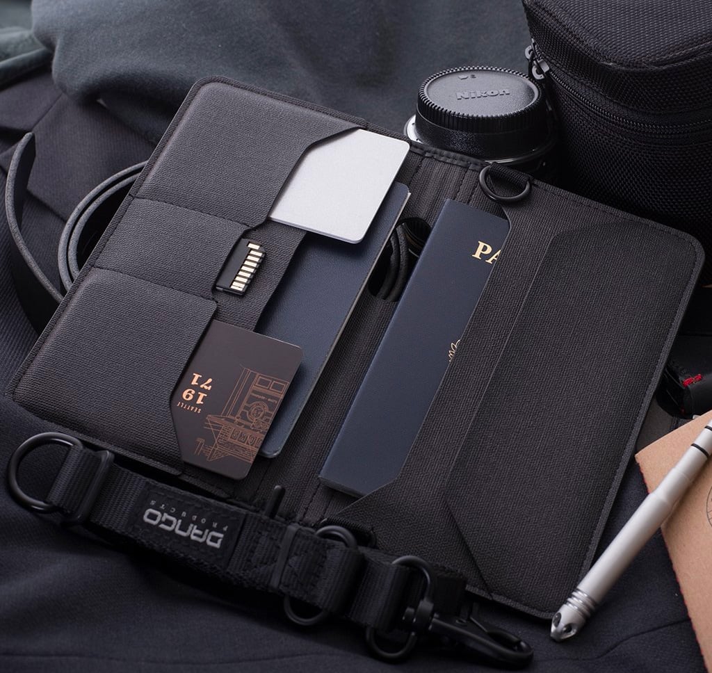 This Handsome Travel Wallet Keeps You Organized On the Move