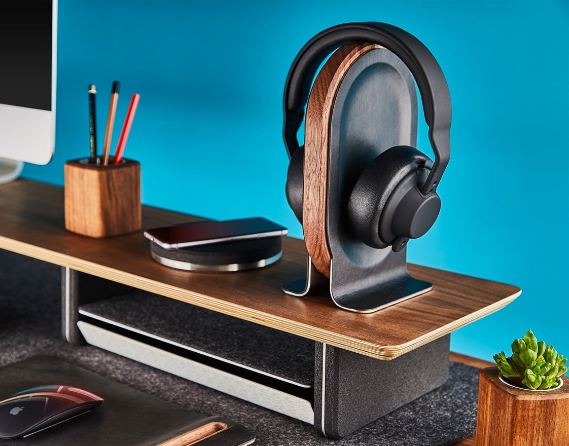 This is the Headphone Stand Your Desk Deserves