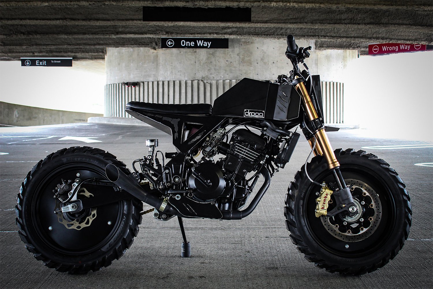 Droog Moto Rolls Out A Radical Streetfighter