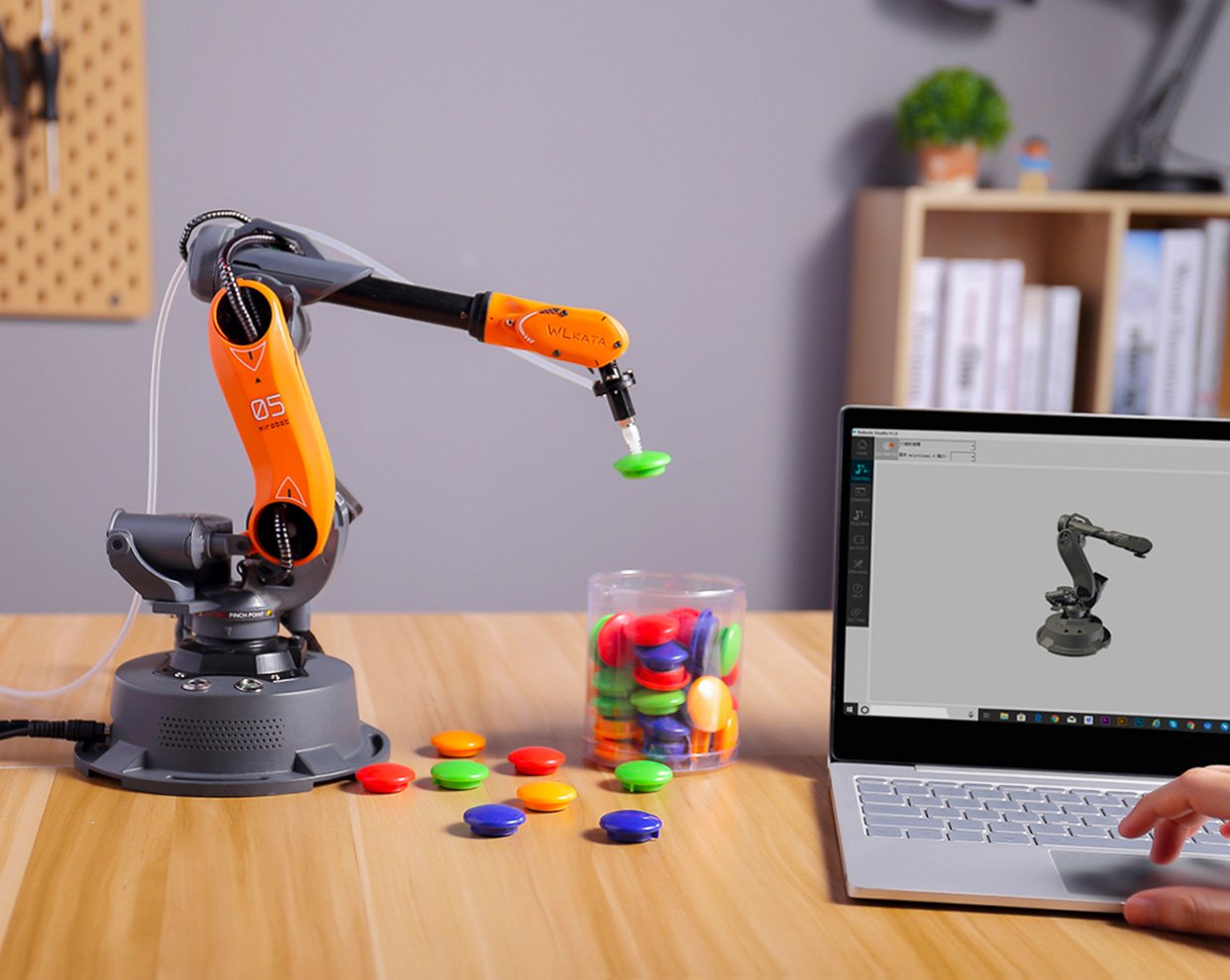 Learn By Doing: The Mirobot Robotic Arm