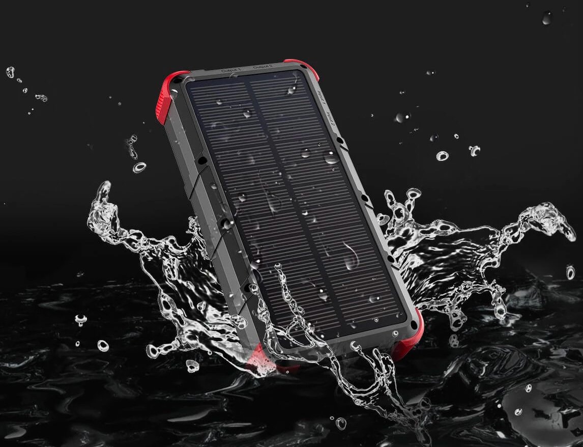 The OUTXE W20 is a Wireless Solar Charger for Off-Grid Adventure