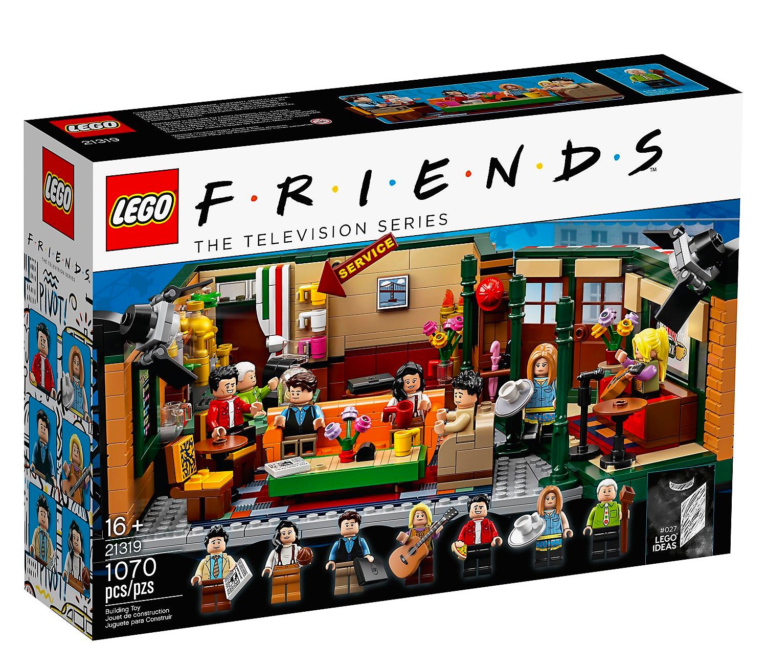 Lego Celebrates 25 Years of Friends with Limited Central Perk TV Set