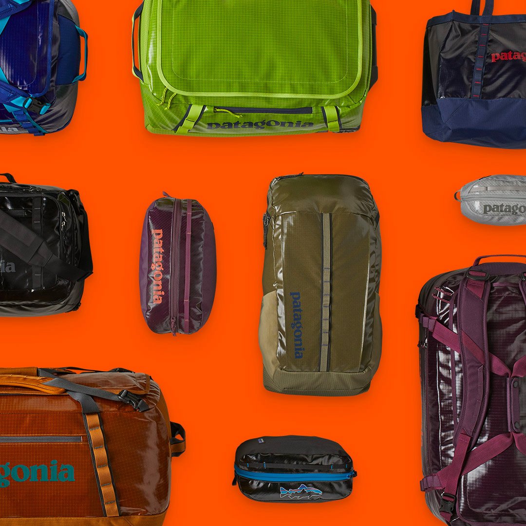 Patagonia Introduces 100% Recycled Black Hole Bags