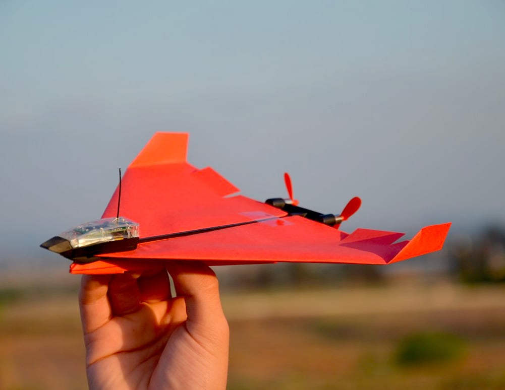 POWERUP’s Smartphone-Controlled Paper Airplane Gets an Upgrade