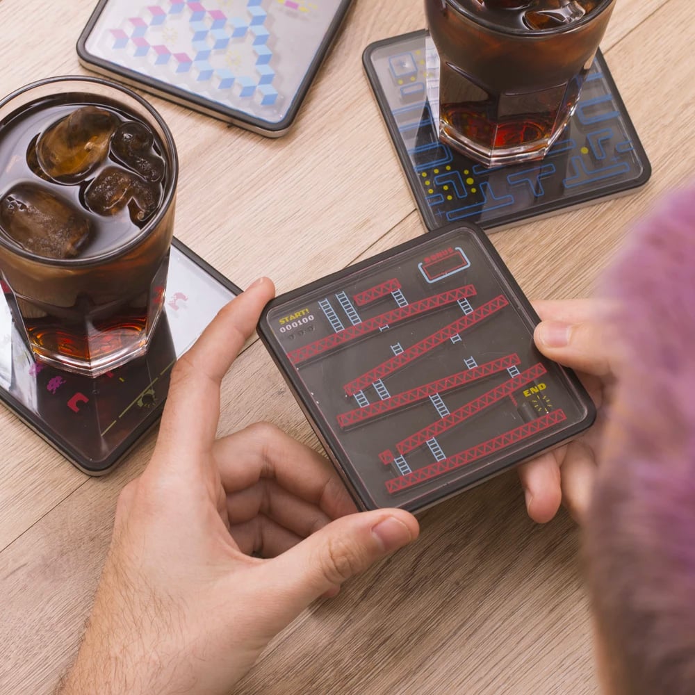 Play a Different Drinking Game with Puzzle Coasters