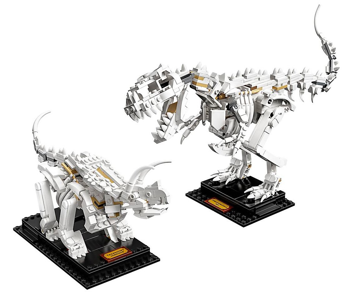 LEGO’s Dinosaur Fossil Set Lets You Build with Bones