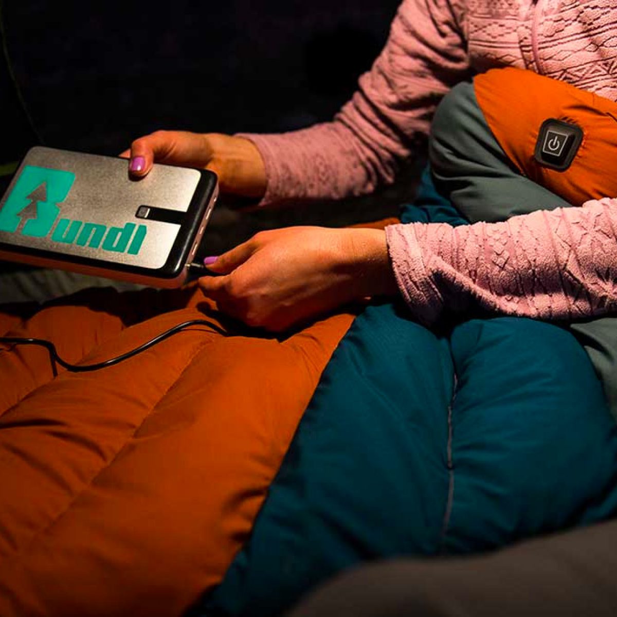 Bundl Is The Worlds First Electric Heated Sleeping Bag With Smart Sensor Technology Werdcom