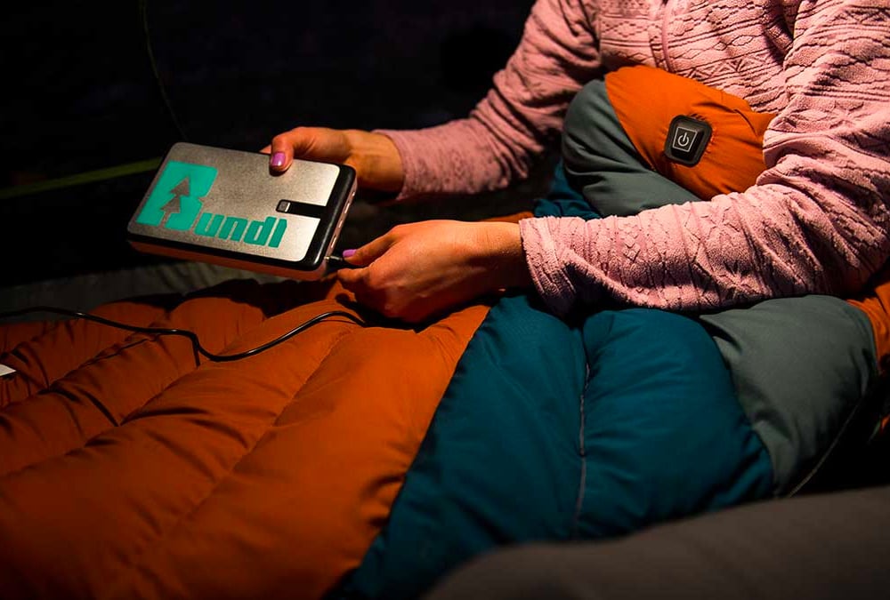 Bundl Is The World’s First Electric Heated Sleeping Bag With Smart Sensor Technology