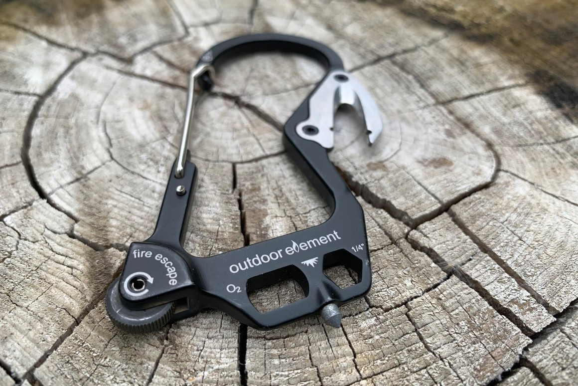 The Fire Escape Carabiner Hangs Tough In Any Emergency