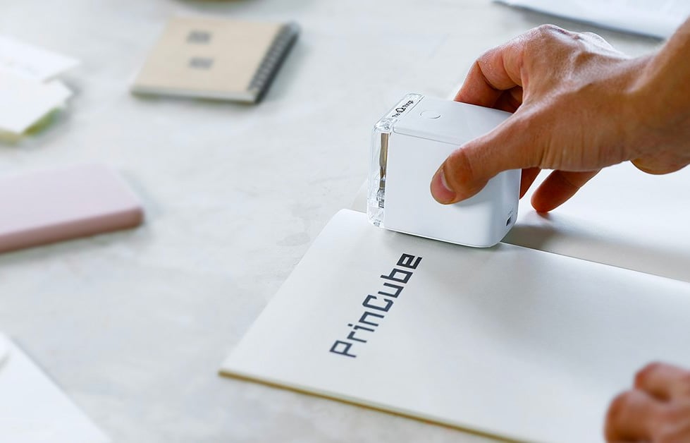 The Palm-Size PrinCube Prints On Just About Anything