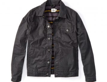This Jean Jacket is Waxed for Winter