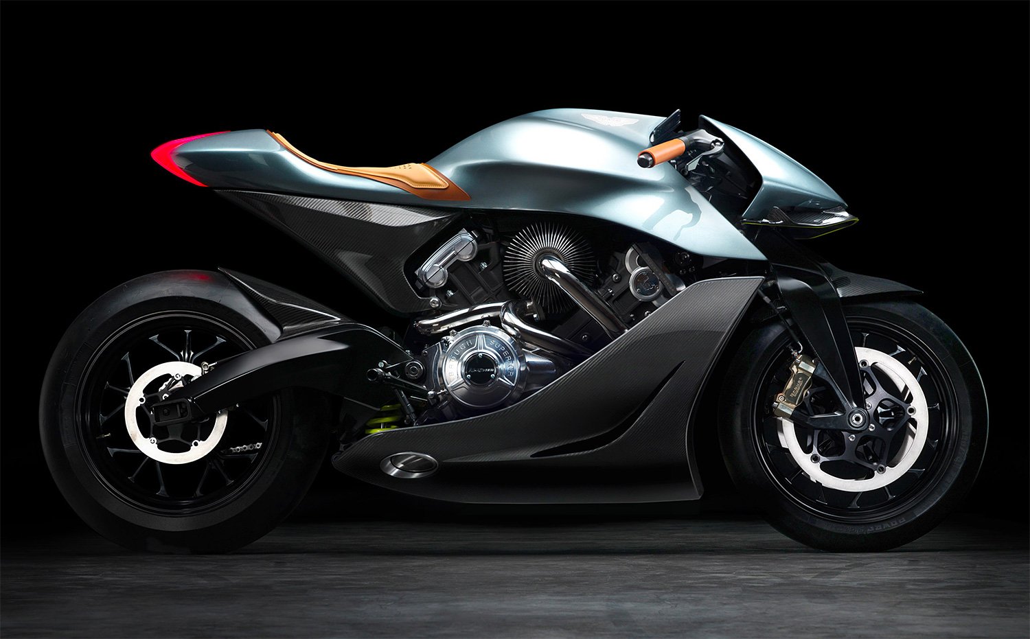 Yes, An Aston Martin Motorcycle