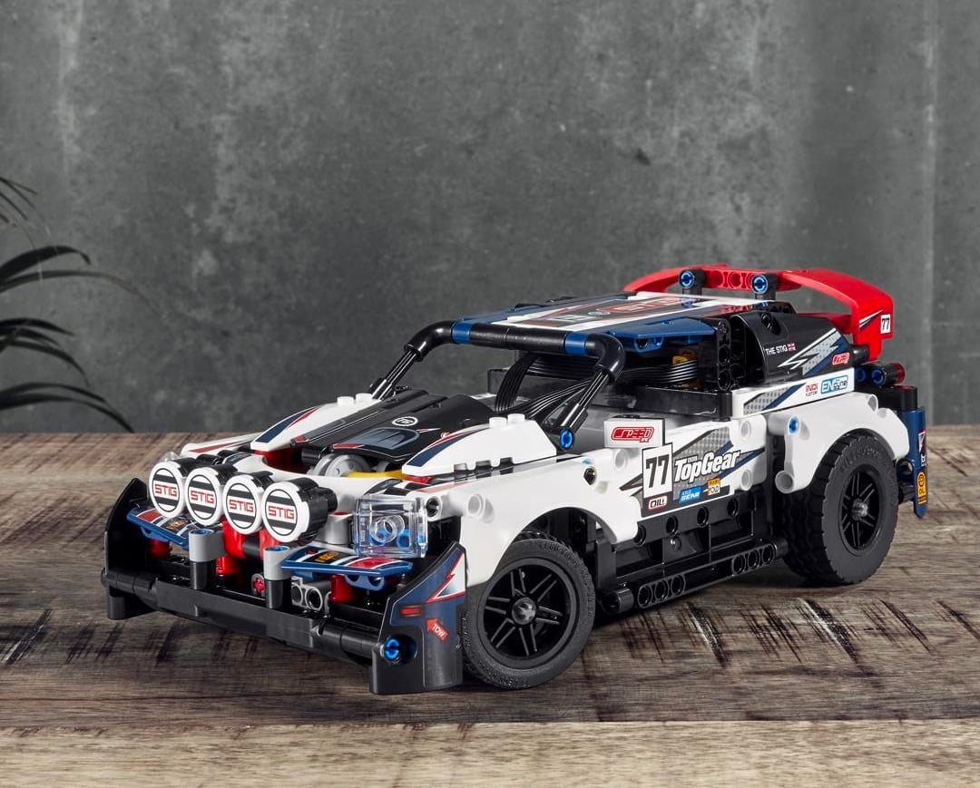 LEGO Top Gear Team Up on Remote Control Rally Car WERD