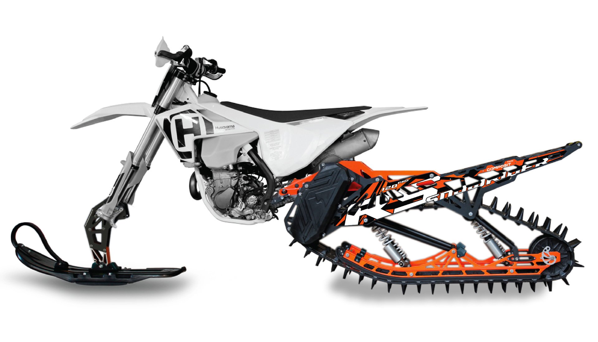 This Kit Turns Your Motocross Bike into a Snow-Mo