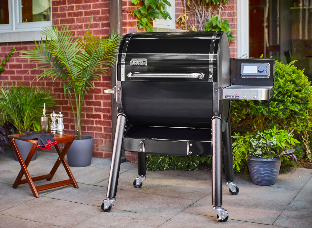 Weber Introduces The SmokeFire, Its First Pellet Grill