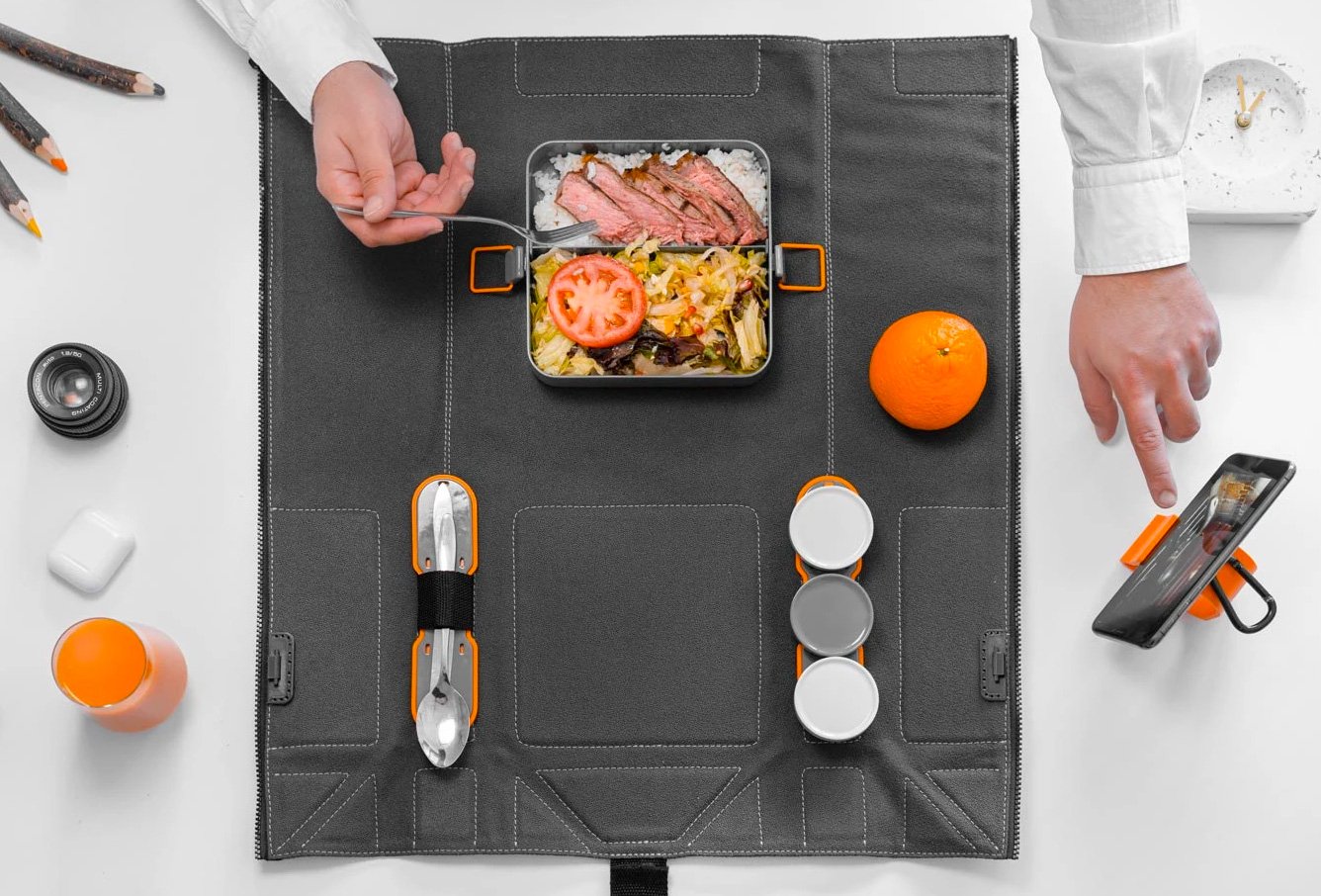 Foldeat Makes Mobile Mealtime A Picnic