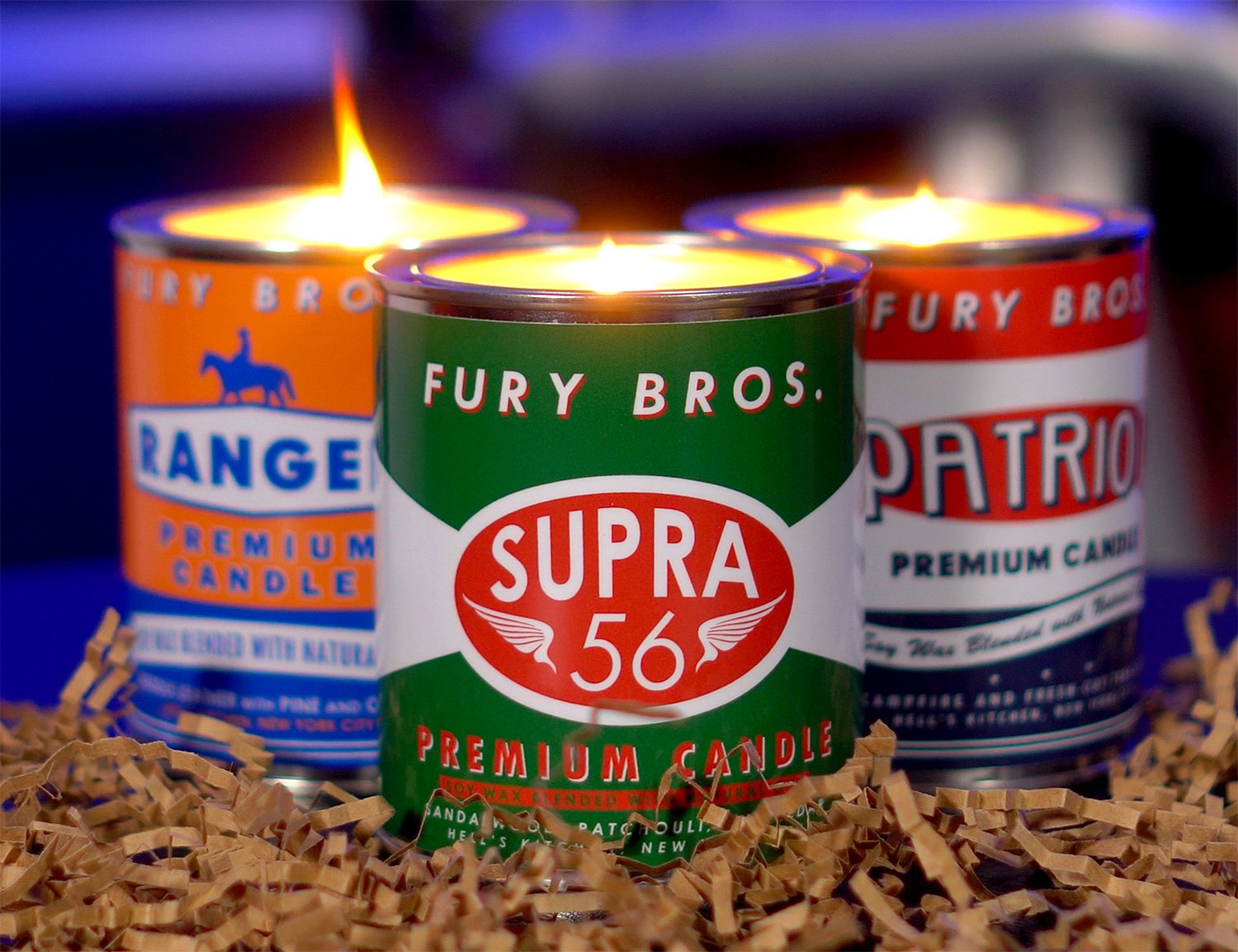 Fury Bros. Natural Scented Candles Smell Like Grandpa’s Garage