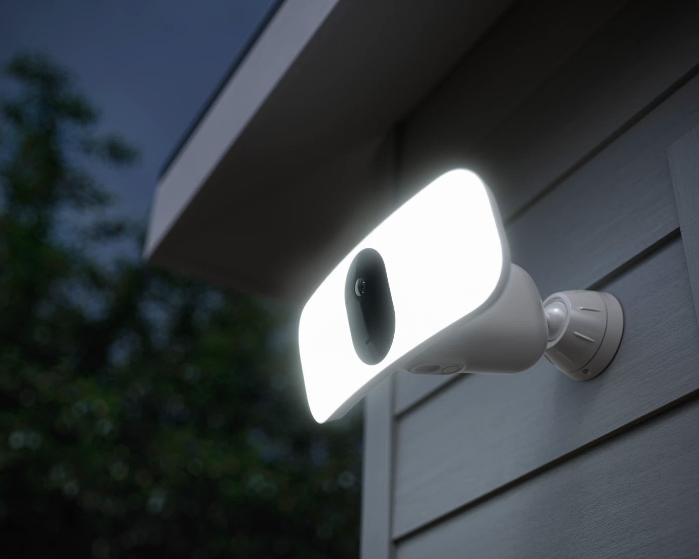 The Arlo Pro 3 is a Security Cam & Floodlight In One