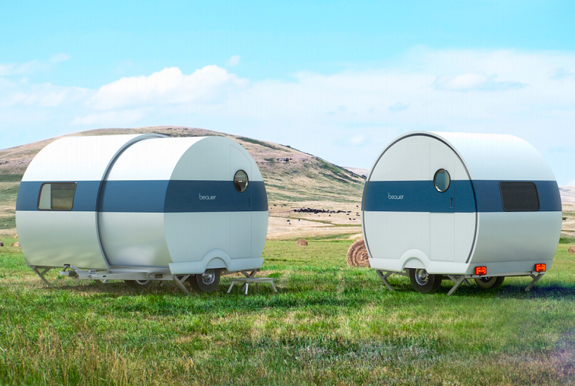 A Nested Design Allows This Camper To Double Its Size Instantly