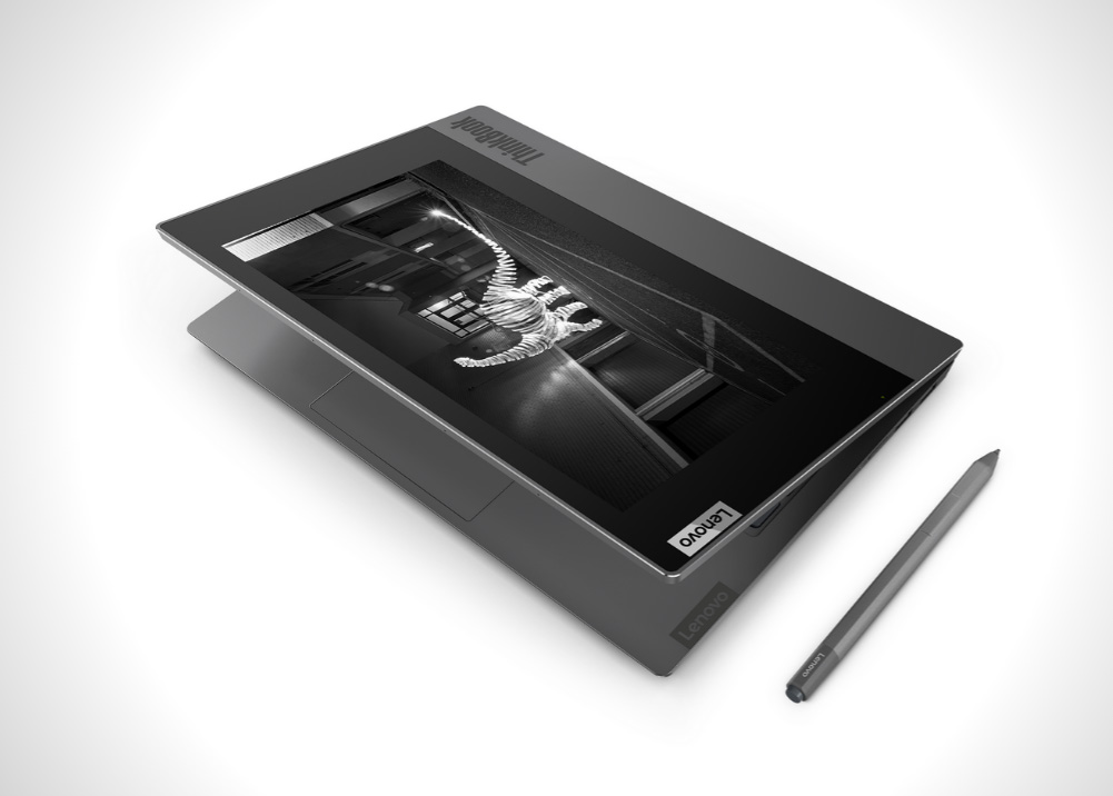 Lenovo’s ThinkBook Plus Features an Onboard E-Ink Display