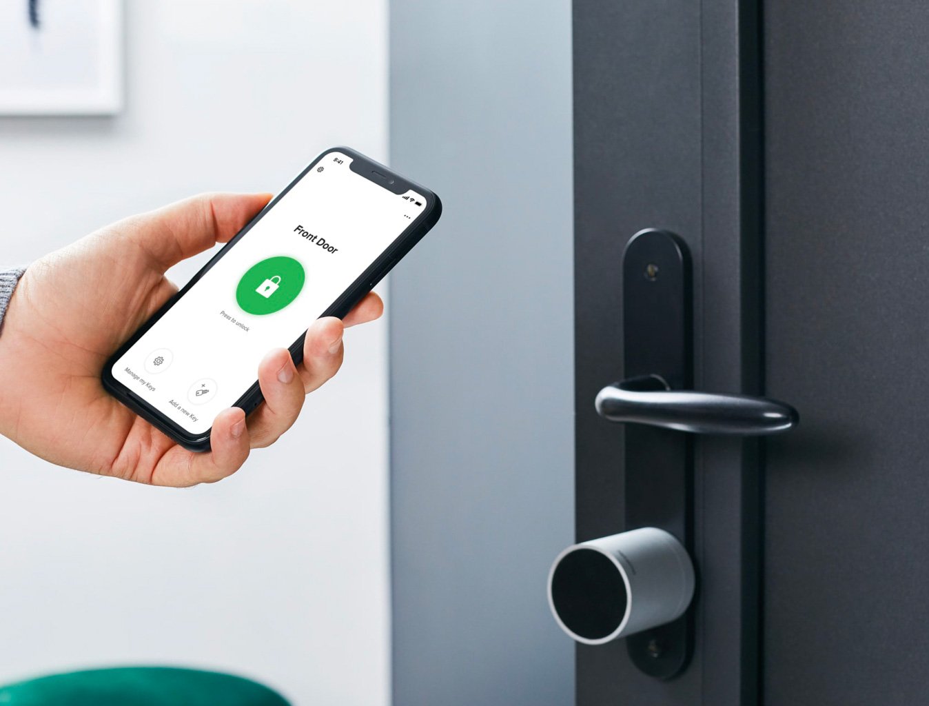 This Netatmo Smart Lock Uses NFC Keys