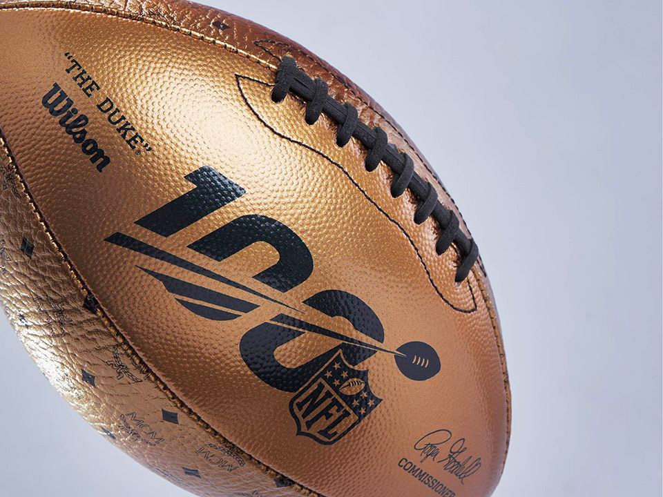 Wilson & MCM Team Up On Luxury Leather Superbowl Football