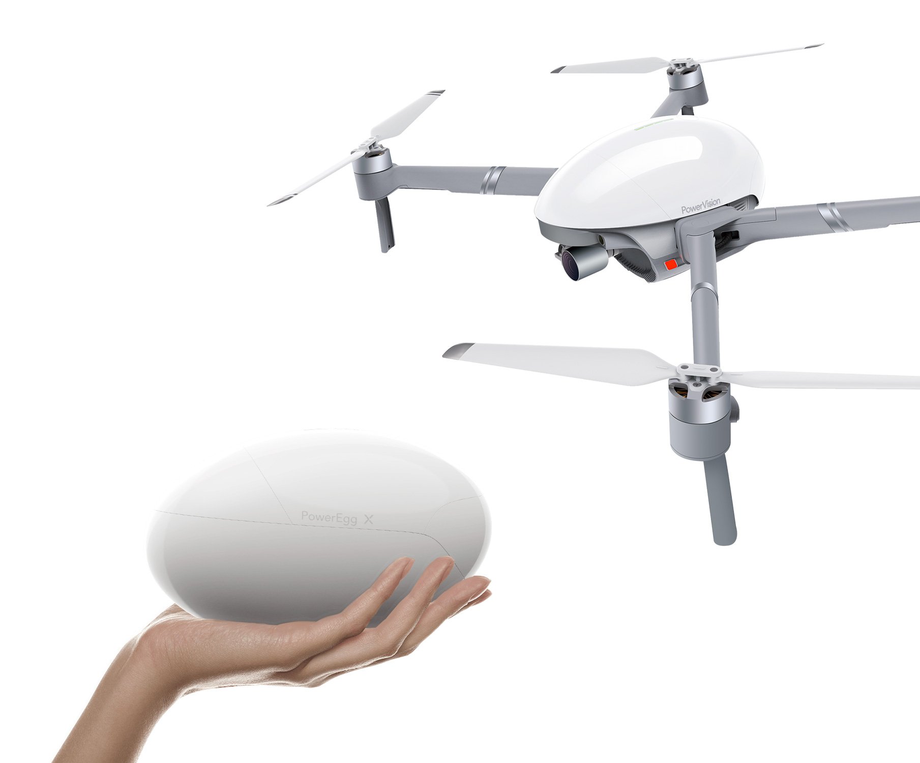 The PowerEgg X is a Drone & AI Tracking Camera in One