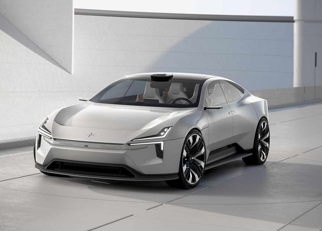 Polestar Takes Aim At Tesla with Futuristic Precept 4-Door