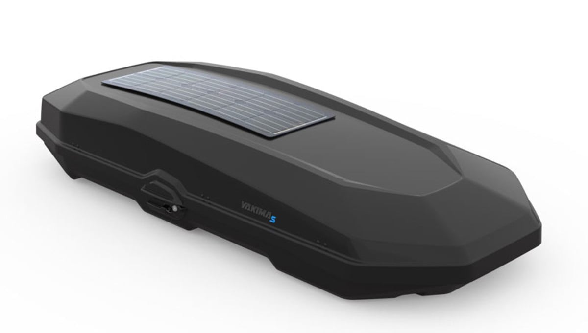 Yakima’s CBX Roofbox Brings Solar Power Along for the Ride