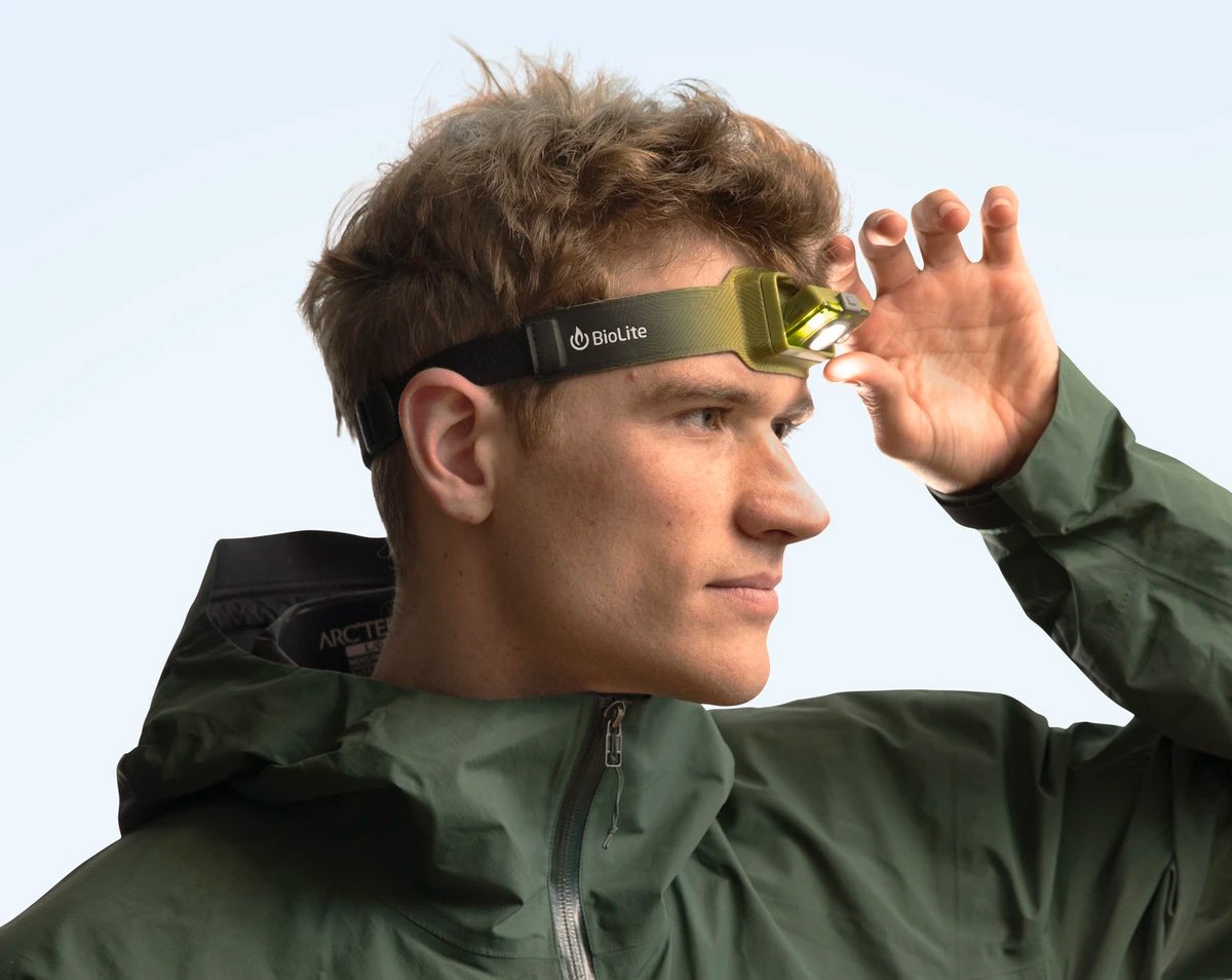 The BioLite 200 Headlamp is Lightweight & Ready To Run